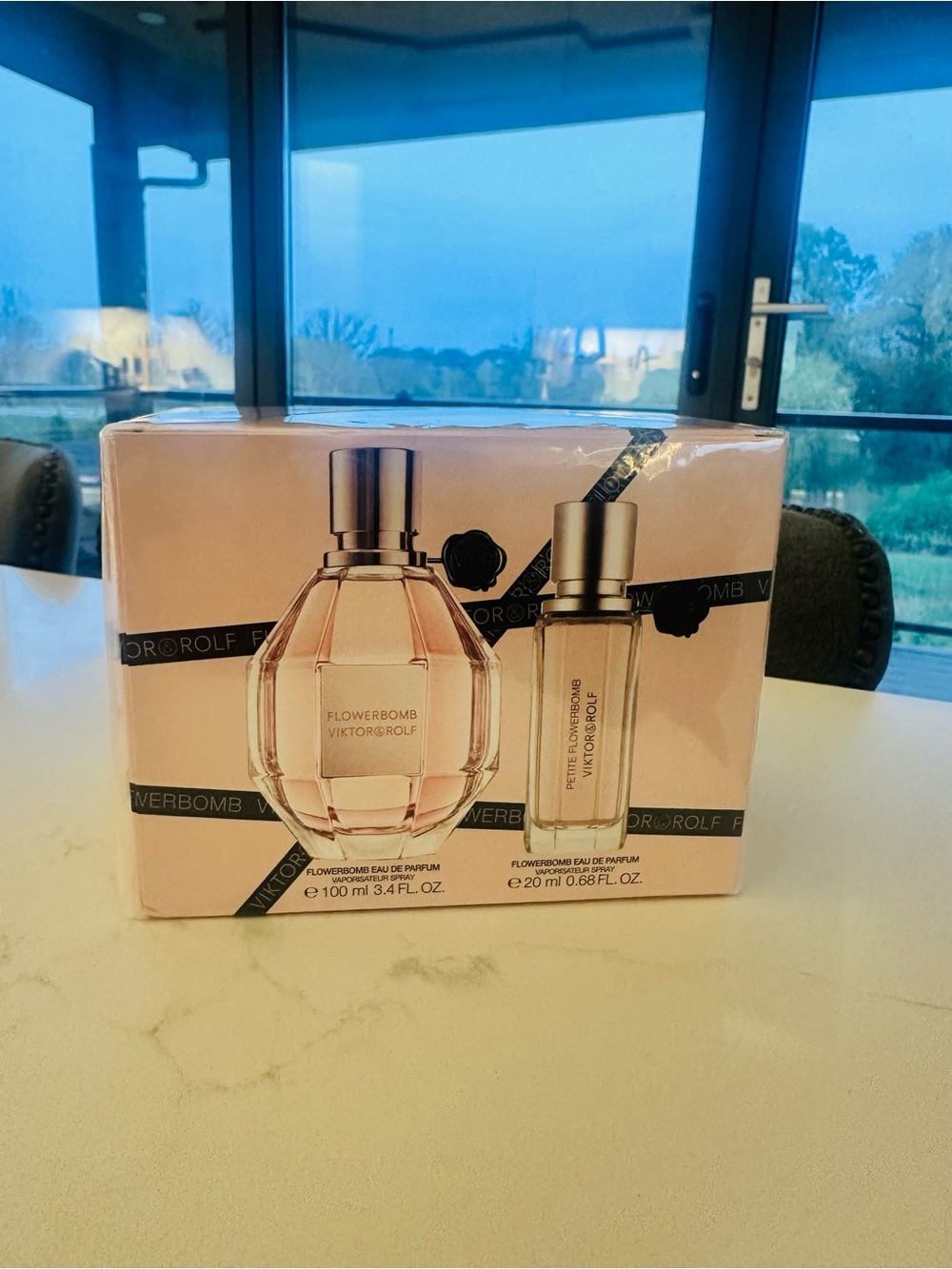 Viktor & Rolf Flowerbomb Gift Set - Pale Pink Packaging